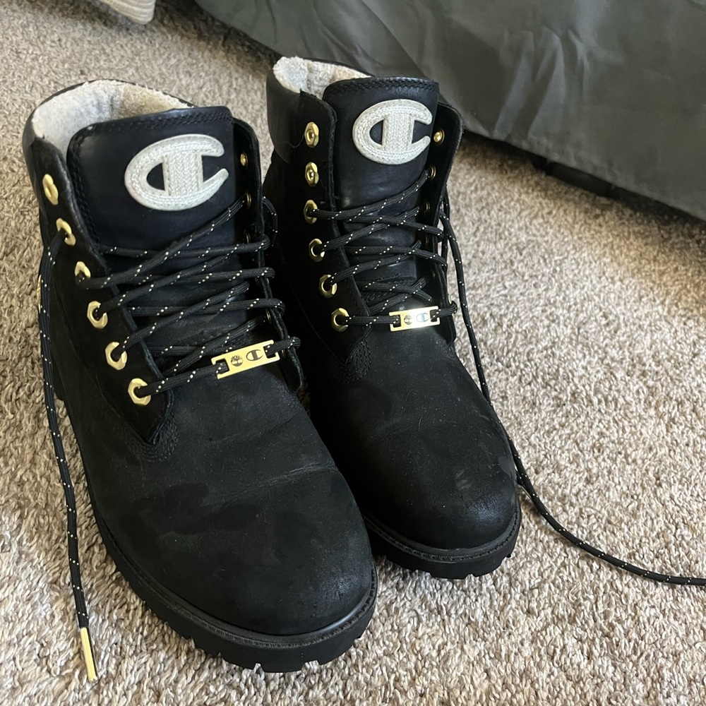 Timberland x Champion Boots